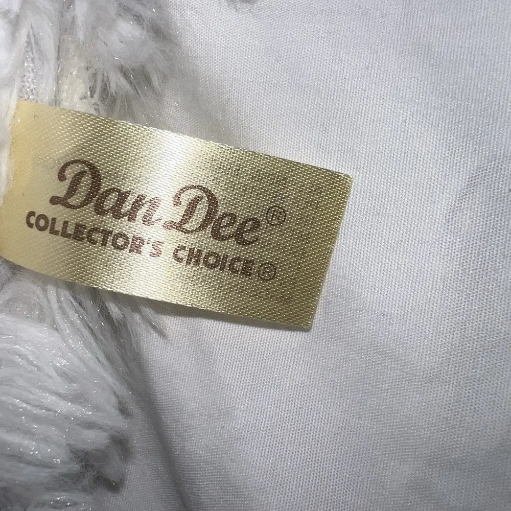 Dan Dee Spinning Animated White Dancing Christmas Dog Puppy Jingle Bells Holiday